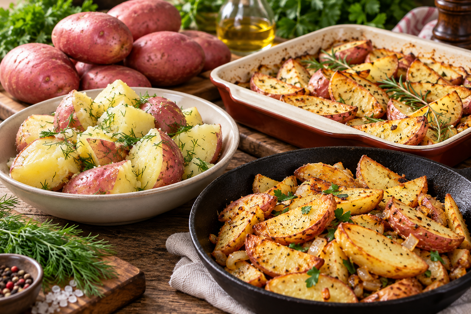 Картофель Шарвари Пирошка в кулинарии: варка, жарка и запекание