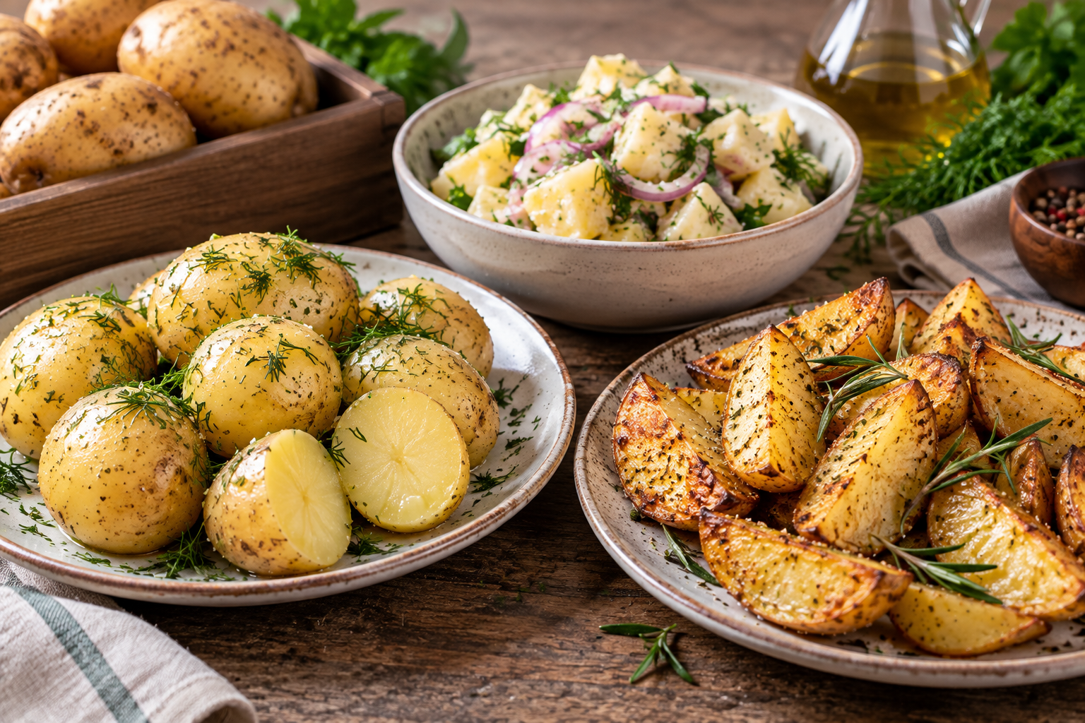 Картофель Коломбо в кулинарии: варка, запекание и салаты